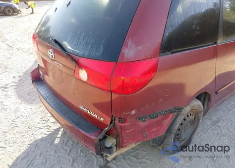 2008 Toyota Sienna Le z USA, uszkodzony, nr VIN 5TDZK23C58S201338